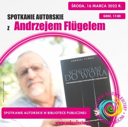 Spotkanie autorskie z Andrzejem Flügelem