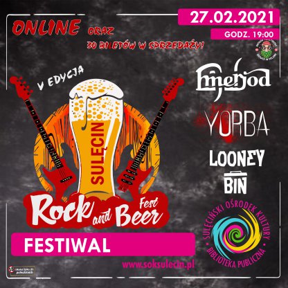 Już 27. lutego - Rock & Beer 2021
