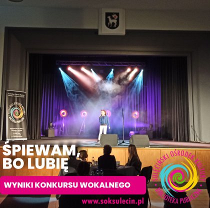 Śpiewam bo lubię - znamy wyniki konkursu wokalnego!