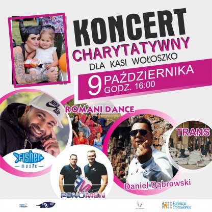 Koncert charytatywny dla Kasi Wołoszko