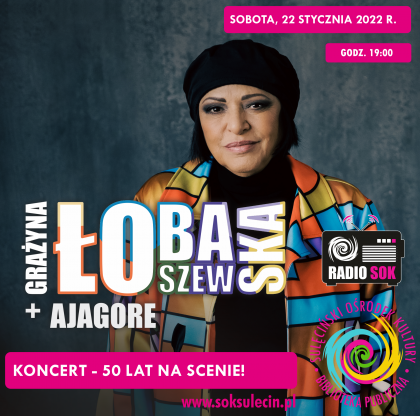 GRAŻYNA ŁOBASZEWSKA – 50 LAT NA SCENIE