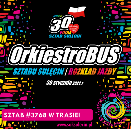 OrkiestroBUS sztabu Sulęcin - trasa!