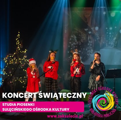Koncert świąteczny Studia Piosenki SOK
