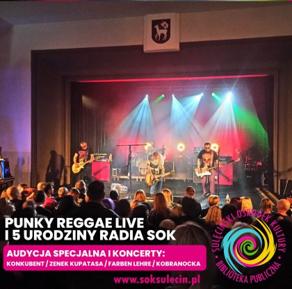 Punky Reggae Live / 5 Urodziny Radio SOK - relacja