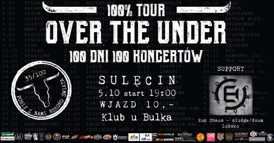 Over the Under -100% TOUR- 100 koncertów w 100 dni