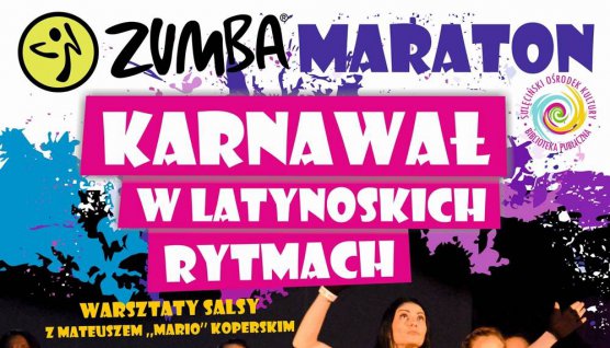 Karnawał w Sulęcinie - Warsztaty salsy z Mario & Maraton Zumba