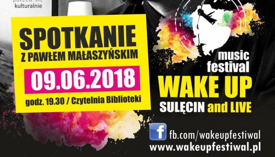 Czytaj ludzi jak książki: Spotkanie z Pawłem Małaszyńskim
