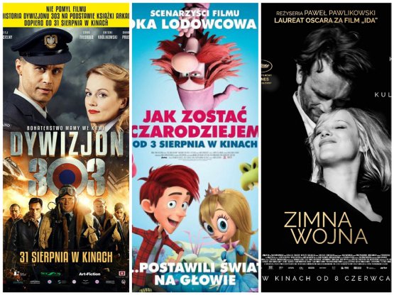 Kino w SOK - Jak zostać czarodziejem / Dywizjon 303 / Zimna Wojna