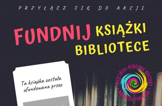 Fundnij książkę Bibliotece!