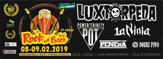 Rock and Beer Fest 2019 - III edycja - 08-09.02.2019 r.
