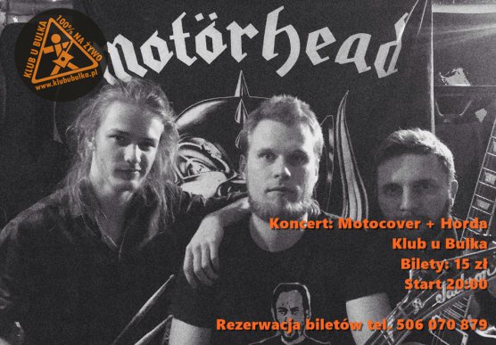 Koncert: Motocover + Horda
