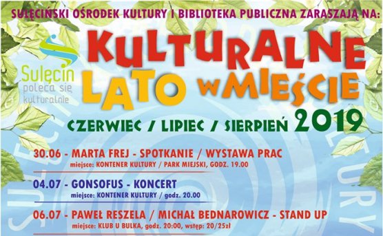 Kulturalne lato w mieście!