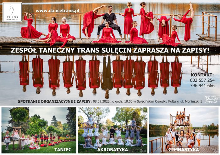 Zespół TRANS zaprasza w nowym sezonie