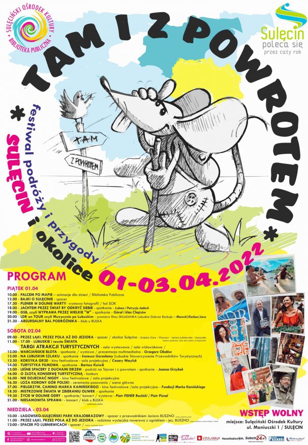 TAM i Z POWROTEM - festiwal podróży i przygody