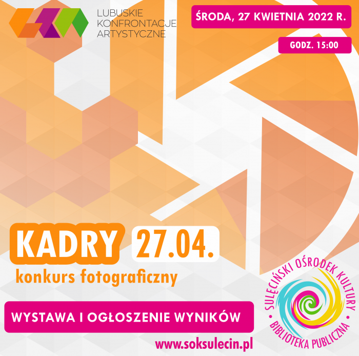 KADRY - ogłoszenie wyników i wystawa