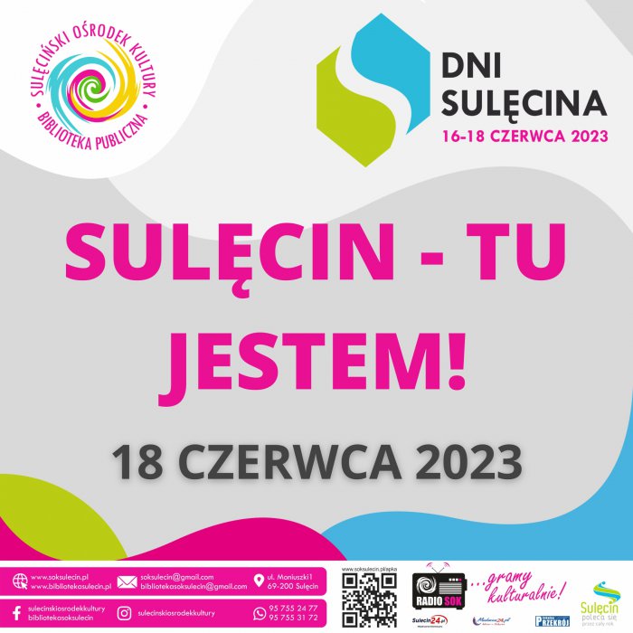 Zapraszamy firmy i instytucje do udziału w kolejnej edycji "Sulęcin - tu jestem!"
