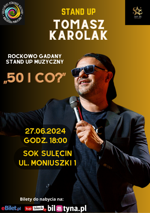 "50 i co?", czyli muzyczny stand up Tomasza Karolaka