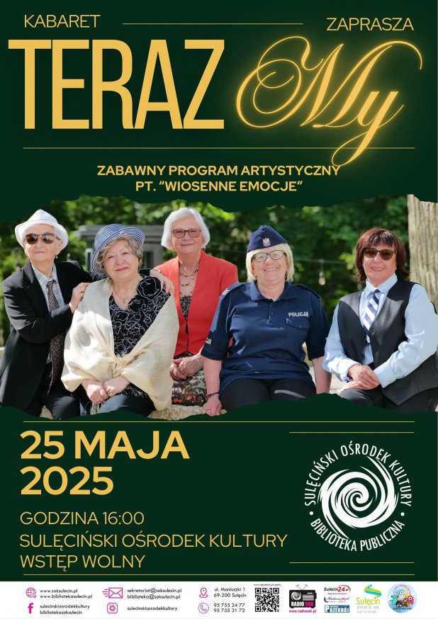 "Wiosenne emocje" - najnowszy program kabaretu Teraz My!