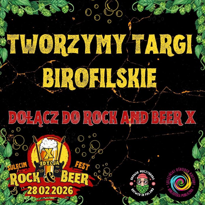 ROCK AND BEER 2026 – weź udział w targach birofilskich i wystawie piwnych ciekawostek