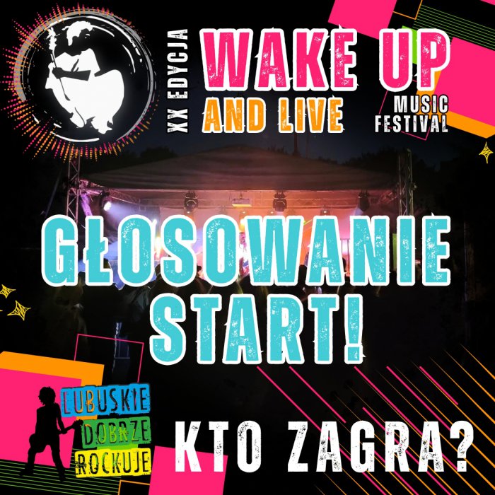 Głosowanie - Zespół na Wake Up And Live 2026