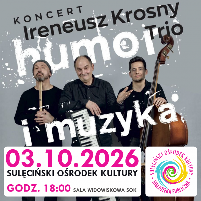 Ireneusz Krosny Trio - ostatni moment na zakup z kodem taniej!