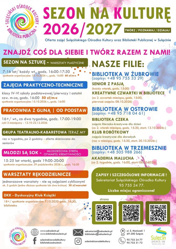 Startuje sezon artystyczny!