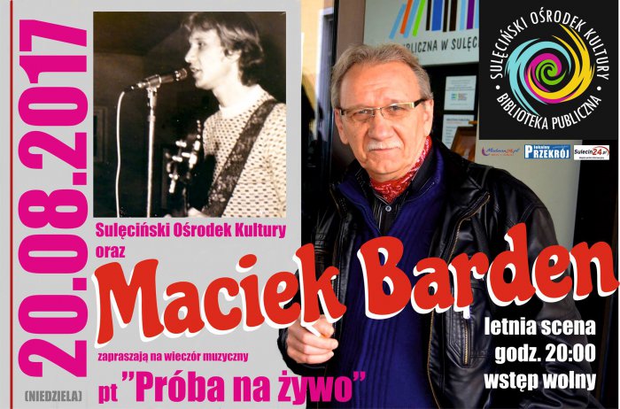 Letnia Scena SOK: Próba na żywo z Maćkiem Bardenem