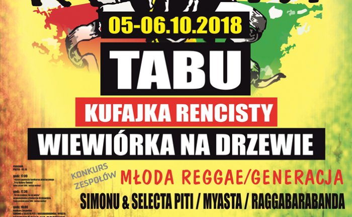 Sulęcin Reggae Festiwal - 05-06.10.2018 r.