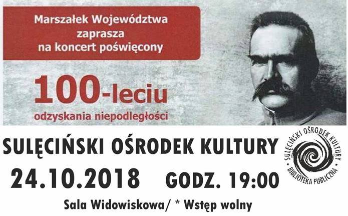 Koncert dla Niepodległej - 24.10.2018 r