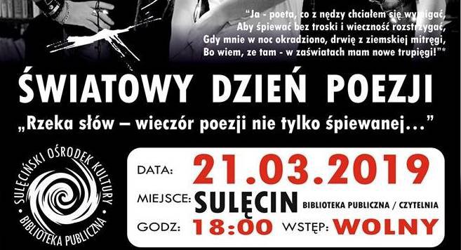Światowy Dzień Poezji w Sulęcinie