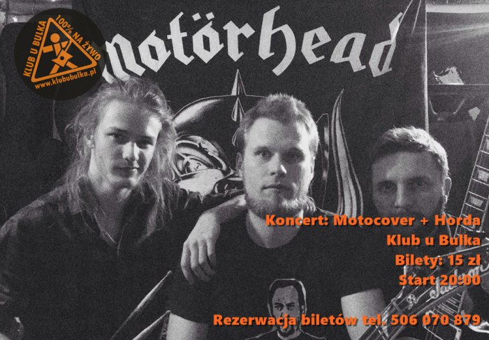 Koncert: Motocover + Horda