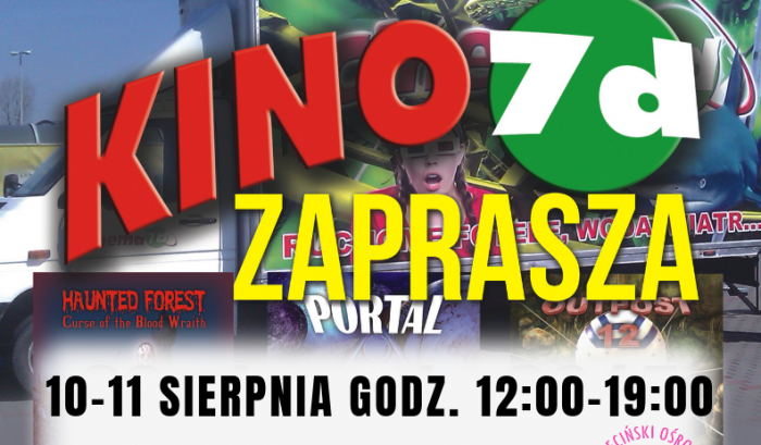 Kino 7D w Sulęcinie / 10-11.08.2019 r.