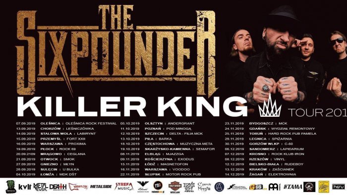The Sixpounder - Killer King Tour 2019 - Sulęcin