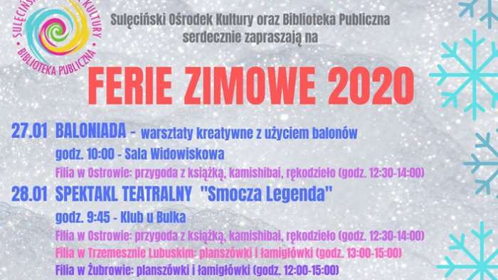 Ferie Zimowe w SOK!