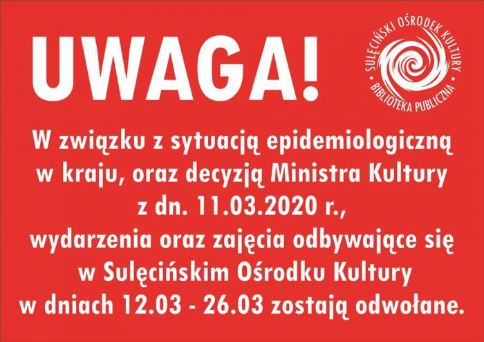 U W A G A! KOMUNIKAT!