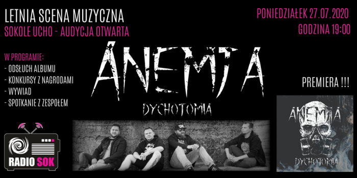 Spotkanie z zespołem AnEmJa i premiera albumu "Dychotomia" | 27.07.2020 r.