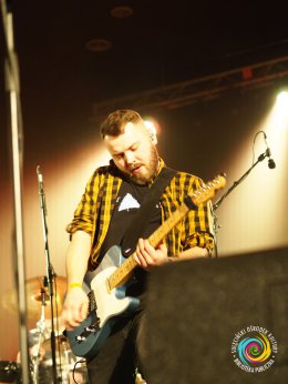 Sala widowiskowa, koncert - występ na scenie Żółta Febra