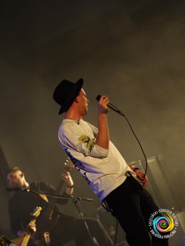 Sala widowiskowa, koncert - występ na scenie Żółta Febra
