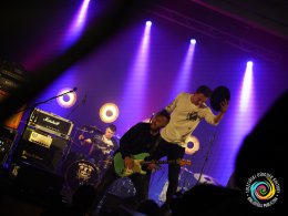 Sala widowiskowa, koncert - występ na scenie Żółta Febra
