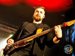 Sala widowiskowa, koncert - występ na scenie Żółta Febra