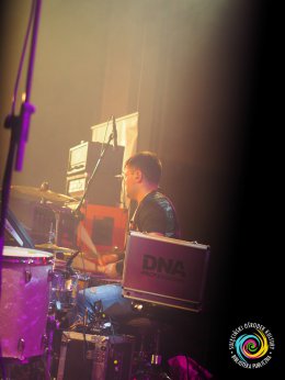 Sala widowiskowa, koncert - występ na scenie Żółta Febra
