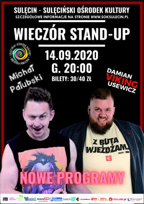 Stand-ip: Michał Pałubski & Damian "Viking" Usewicz