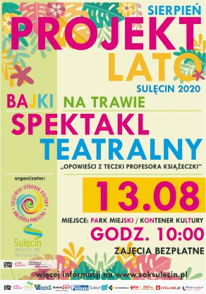 Opowieści z teczki profesora Książeczki - spektakl dla dzieci