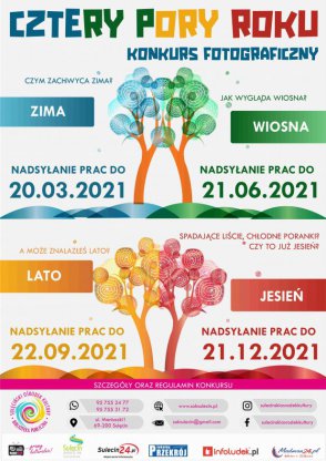 "CZTERY PORY ROKU - edycja ZIMA" - termin nadsyłania zdjęć