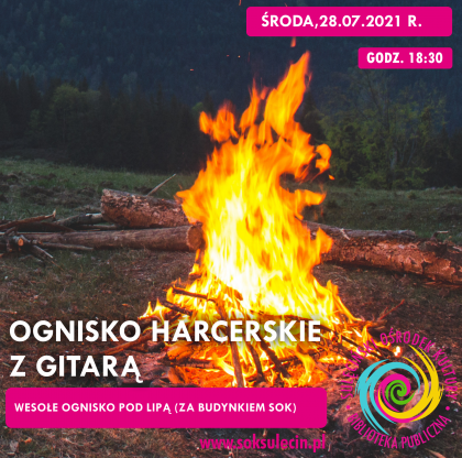 AKCJE NA WAKACJE - Ognisko harcerskie z gitarą