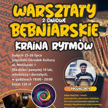 2 dniowe Warsztaty Bębniarskie