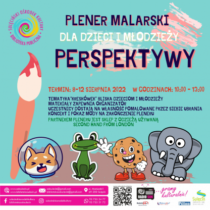 Plener malarski dla dzieci i młodzieży "Perspektywy"