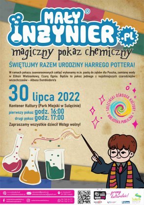 MAGICZNY POKAZ CHEMICZNY Świętujmy razem urodziny Harrego Pottera
