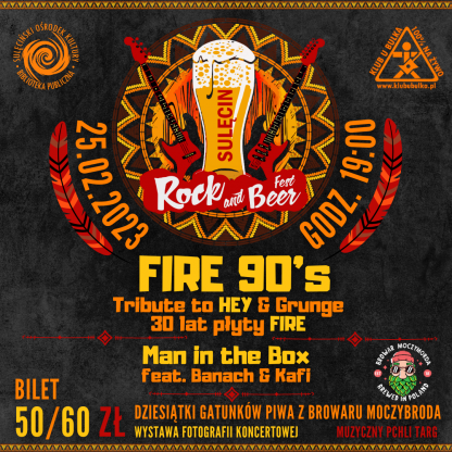 VII Rock & Beer 2023: Fire 90's Tribute to Hey & Grunge