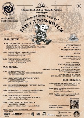FESTIWAL TAM I Z POWROTEM| VI EDYCJA| PRELEKCJE|SMAKI I ZAKAMARKI REGIONU